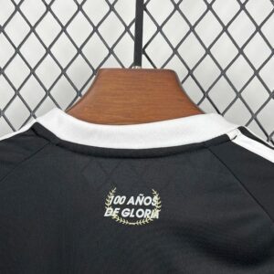 Camiseta Colo Colo 2025/26 Aniversario Negro Nino - detalle escudo