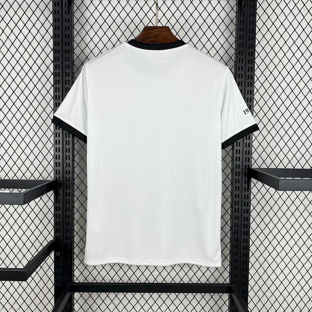 Camiseta Colo Colo 2025/26 Retro Blanca - detalle escudo
