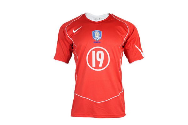Camiseta Corea del Sur 2004 Local - detalle escudo