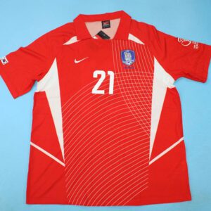 Camiseta Corea del Sur 2002 Local - detalle escudo
