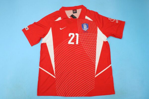 Camiseta Corea del Sur 2002 Local - detalle escudo