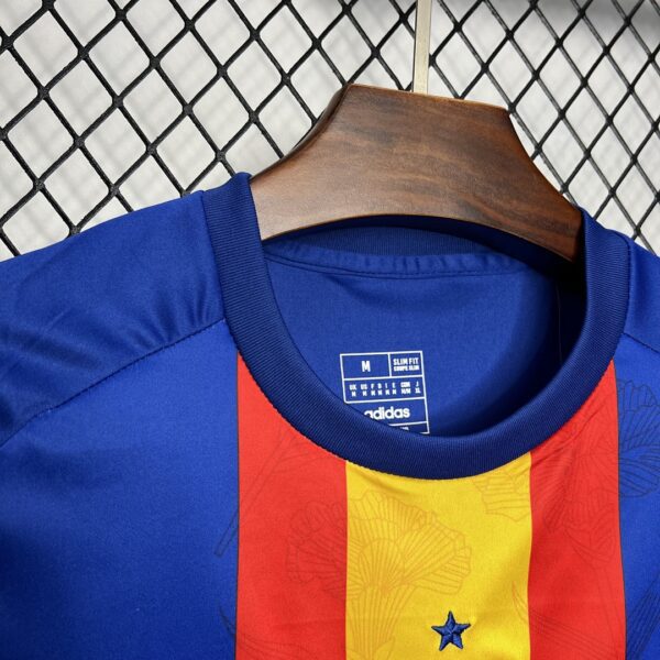 Camiseta España 2024/25 Pre-partido - detalle escudo