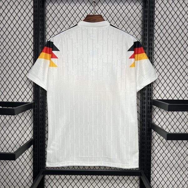 Camiseta Alemania 1990 Retro Local - detalle escudo