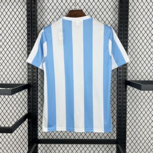 Camiseta Argentina 1986 Local - detalle escudo