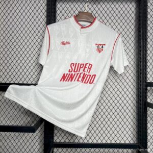 Camiseta Sevilla FC 1994 Retro Local - detalle escudo