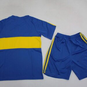 Camiseta Boca Juniors 1981 Retro Local Niño - detalle escudo