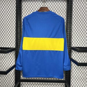 Camiseta Boca Juniors 1981 Retro Manga Larga Local - detalle escudo