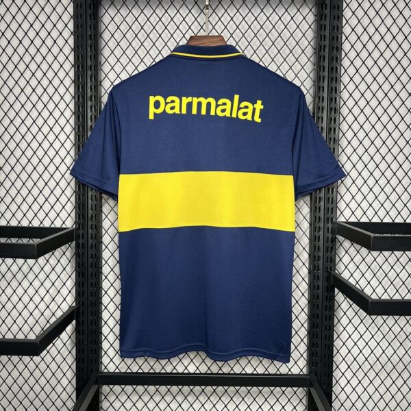 Camiseta Boca Juniors 1994 Retro Local Niño - detalle escudo