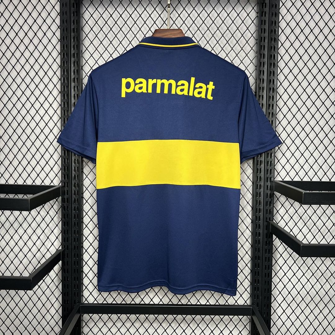 Camiseta Boca Juniors 1994 Retro Local Niño - detalle escudo