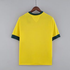 Camiseta Brasil 1970 Retro Local - detalle escudo