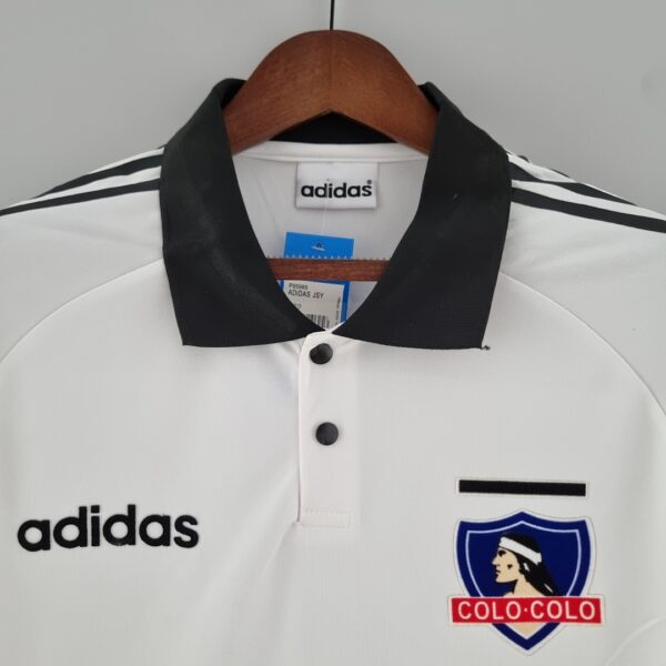 Camiseta Colo Colo 1992 Retro Local - detalle escudo
