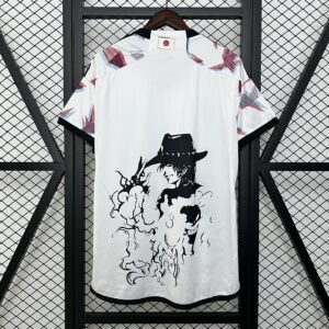 Camiseta Japón 2024 Edición Especial One Piece Ace - detalle escudo