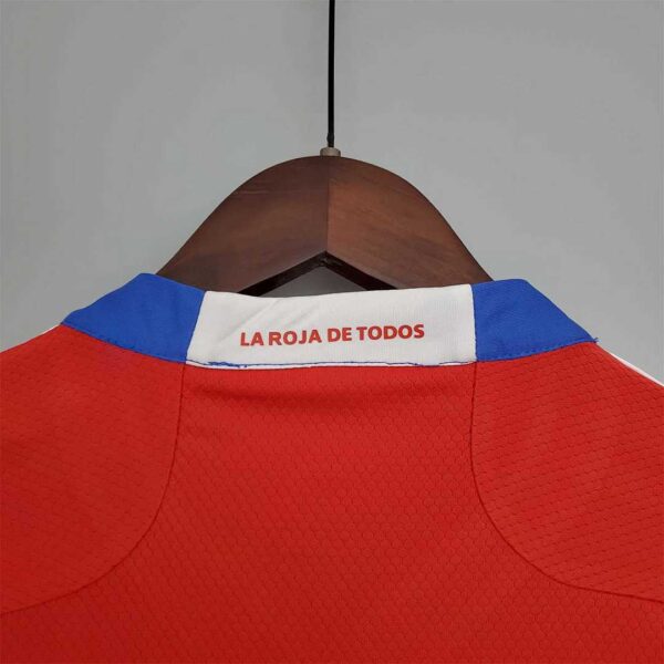 Camiseta Chile 2021 Local Mujer - detalle escudo