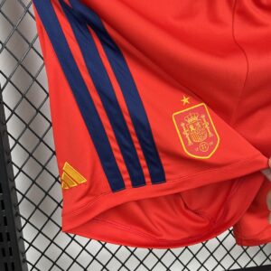 Shorts España Mundial 2026 Local - detalle lateral derecho