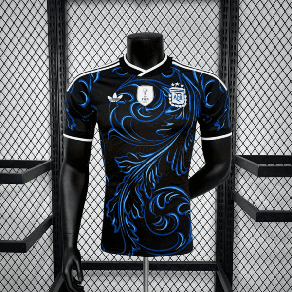 Camiseta Argentina 2026 Visita Version Jugador - detalle escudo