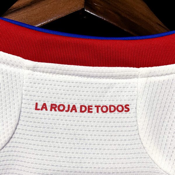 Camiseta Chile 2021/22 Visita Retro - detalle Adidas