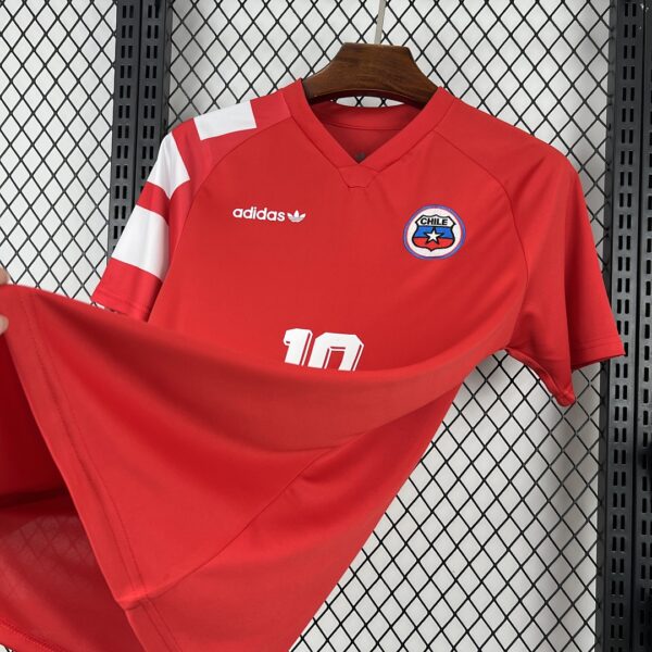 Camiseta Chile 1994 Retro Local - detalle