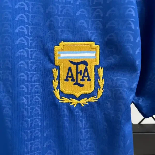 Camiseta Nino Argentina 1994 Retro Visita - detalle