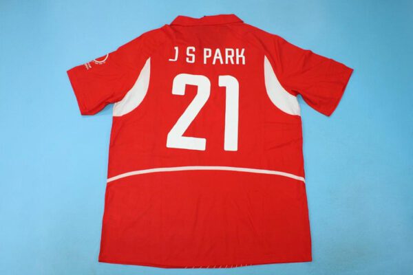 Camiseta Corea del Sur 2002 Local - detalle