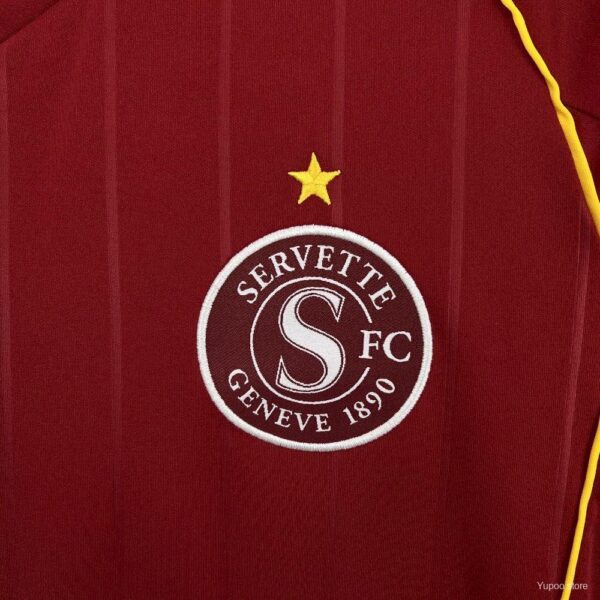 Camiseta Servette FC 2026 Local - detalle