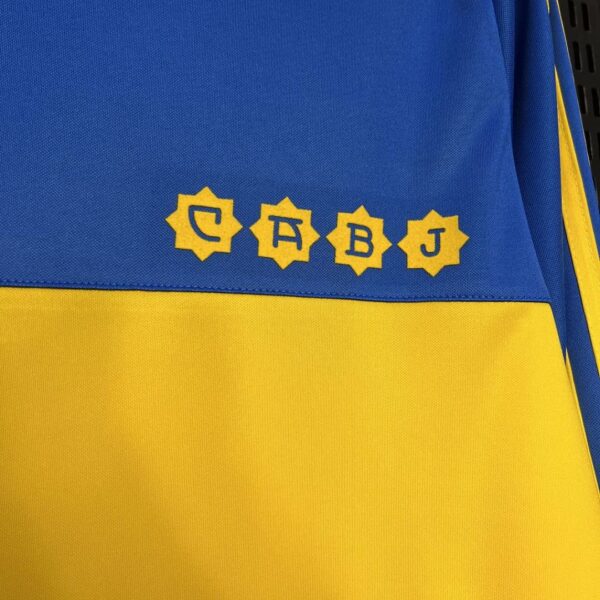 Camiseta Boca Juniors 1981 Retro Manga Larga Local - detalle