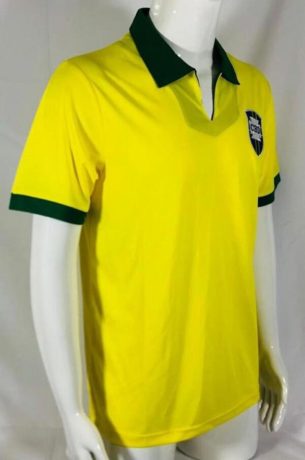 Camiseta Brasil 1950 Retro Local - detalle