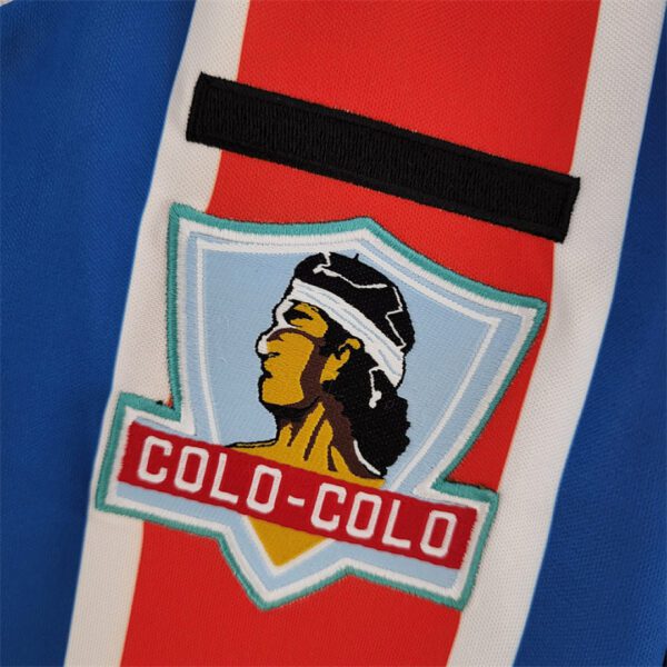 Camiseta Colo Colo 1986 Retro Visita - detalle