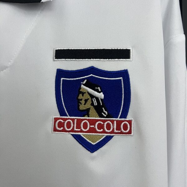 Camiseta Colo Colo 1997/98 Retro Manga Larga Local - detalle