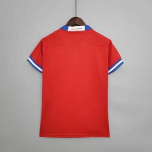 Camiseta Chile 2021 Local Mujer - detalle cuello