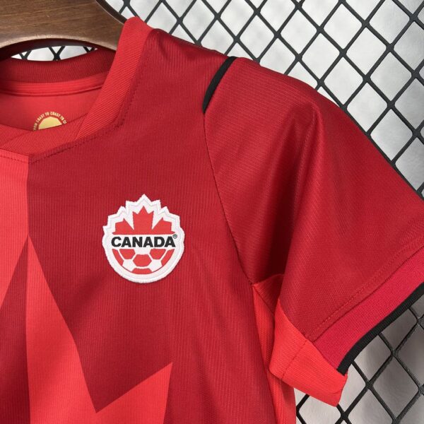 Camiseta Canada 2026 Local Niño - detalle logo Nike