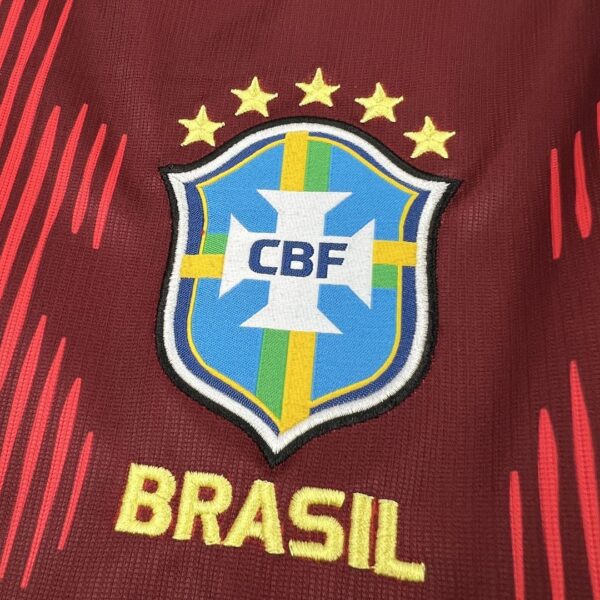 Camiseta Brasil 2026 Pre-Partido - detalle