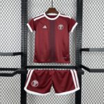 Camiseta Qatar Mundial 2026 Local Niño - detalle
