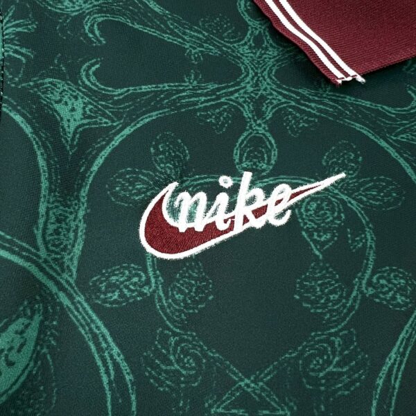 Camiseta Sudáfrica Springbok 2026 Visita - detalle manga y ribete