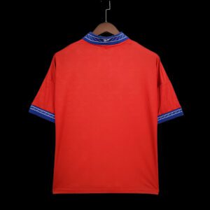 Camiseta Chile 1998 Local - detalle patrocinador Reebok