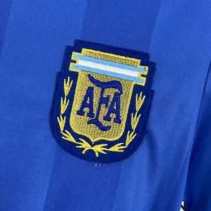 Camiseta Argentina 1986 Retro Visita - detalle
