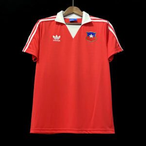 Camiseta Chile 1982 Retro Local - detalle