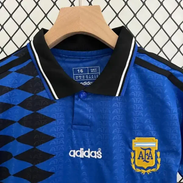 Camiseta Nino Argentina 1994 Retro Visita - detalle