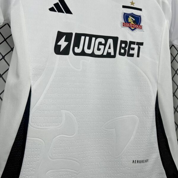 Camiseta Colo Colo 2025/26 Local Nino - detalle