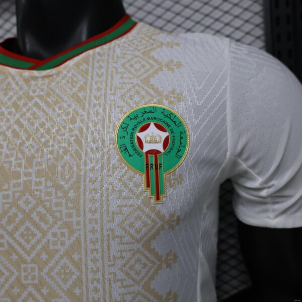 Camiseta Marruecos 2026 Local - detalle patrón
