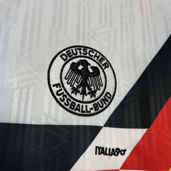 Camiseta Alemania 1990 Retro Local - detalle