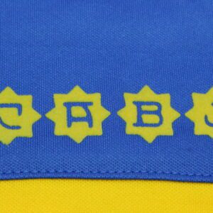 Camiseta Boca Juniors 1981 Retro Local Niño - detalle cintura shorts