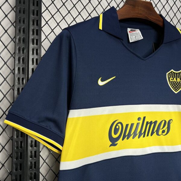 Camiseta Boca Juniors 1996/97 Retro Local Niño - detalle