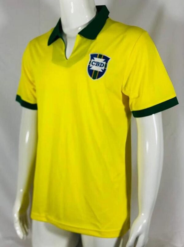 Camiseta Brasil 1950 Retro Local - detalle