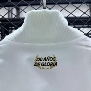 Cortavientos Colo Colo 2025/2026 100° Aniversario - detalle bajo manga