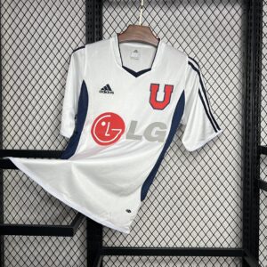 Camiseta Universidad de Chile 2003 Retro Visita - detalle costado izquierdo