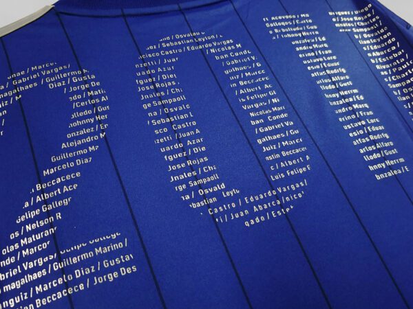 Camiseta Universidad de Chile 2021/22 Conmemorativa Manga Larga - detalle hombro