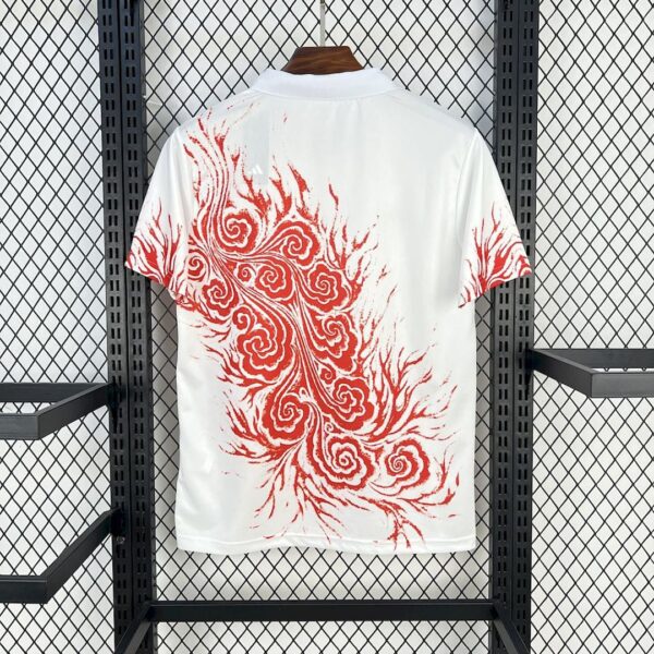 Camiseta Japón 2025/26 Local Y3 Flame Edition - detalle del logo Y-3