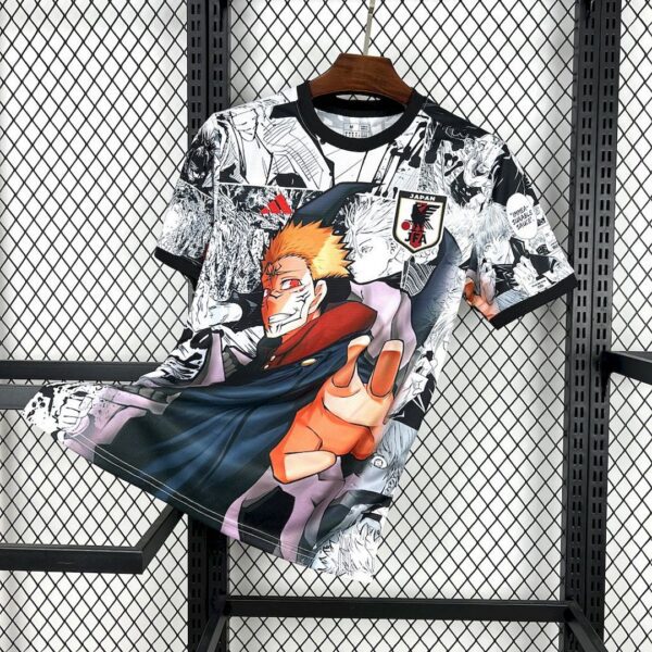 Camiseta Japón 2025/26 Local Edición Jujutsu Kaisen - detalle