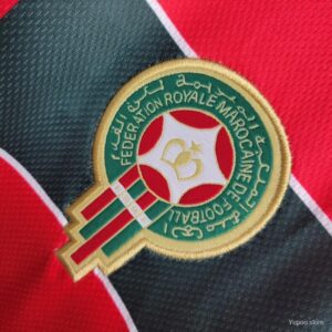 Camiseta Marruecos Mundial 2026 Local - detalle franja horizontal