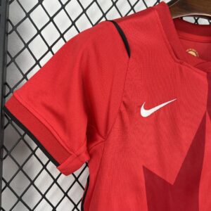 Camiseta Canada 2026 Local Niño - detalle pantaloneta y bajo